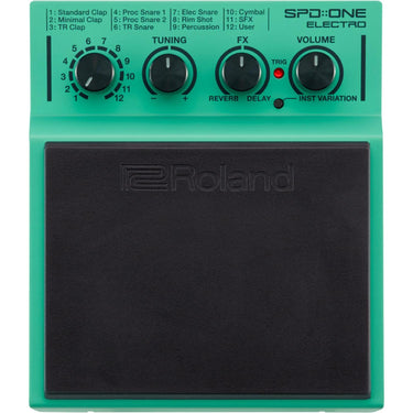 Pad De Percusion Sonidos Electronicos Roland Verde, Spd-1e